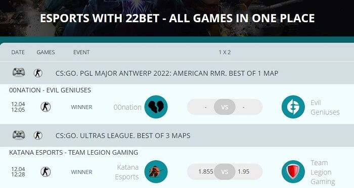 22Bet Esports Tanzania Tanzania 22Bet Esports