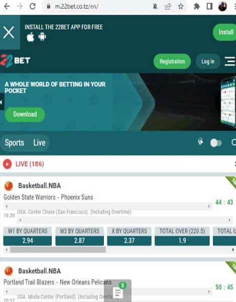 22bet Registration On Mobile