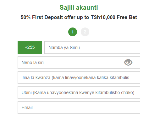 betway registration betway tanzania registration