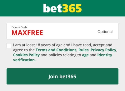 bet365 bonus code