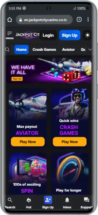 JackpotCity Games 